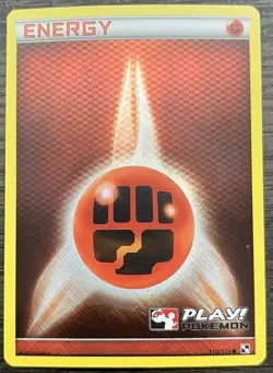 Fighting Energy - (Play! Pokemon) 110/114 League Promo Holo MINT - Image 1