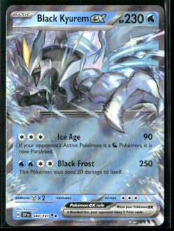 Black Kyurem ex - 048/191 - Surging Sparks (SSP) Double Rare Holo Pokemon TCG - Image 1