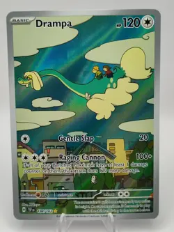 Pokemon Drampa 184/162 SV05: Temporal Forces Holo Illustration Rare 120 HP - Image 1
