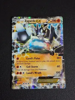 Pokemon Zygarde EX XY151 XY Promo Holo Basic 190HP Land's Pulse Cell Storm - Image 1