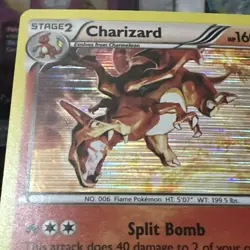 Pokemon TCG Charizard 19/113 Cosmos Holo Legendary Treasures - Image 5
