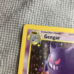 🔥🔥Gengar 5/62 Holo Rare Pokemon 1999 Fossil - MP - Image 2