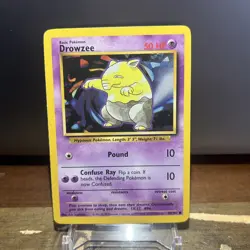 Drowzee Base Set 1999 49/102 Pokemon TCG LP Vtg - Image 3