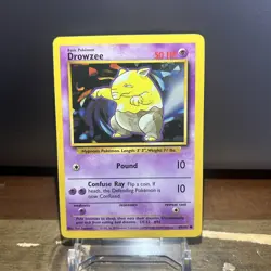Drowzee Base Set 1999 49/102 Pokemon TCG LP Vtg - Image 5