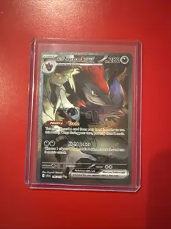 Pokemon TCG N's Zoroark EX Holo Card 185/159 Sv09: Journey Together - Image 1