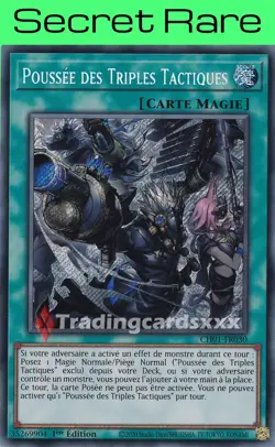 Yu-Gi-Oh! Poussee des Triples Tactiques : SE CH01-FR030 - Image 1