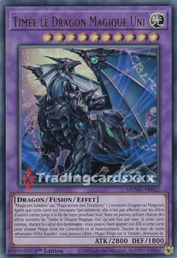 Yu-Gi-Oh! Timee le Dragon Magique Uni : UR MZMU-FR012 - Image 1