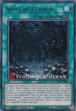 Yu-Gi-Oh! Appel de l'Oublie : UR MZMU-FR007 - Image 1