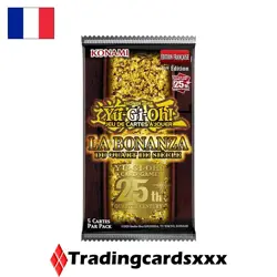 Yu-Gi-Oh! Booster de 5 cartes : La Bonanza du Quart de Siecle - Image 1