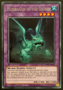 Mudragon of the Swamp - TOCH-EN049 - Rare - 1st Edition - Yugioh TCG - Image 1