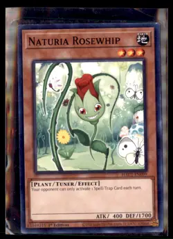 Yu-Gi-Oh! Naturia Rosewhip HAC1-EN099 1st Edition - Image 1