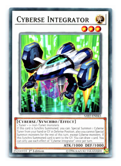 Cyberse Integrator - SAST-EN043 - Common - 1st Edition Yugioh - Image 1