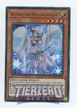Yugioh MAMA-EN058 - Rilliona, the Magistus of Verre - Ultra Rare - Image 1