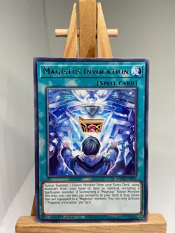 Magistus Invocation - Rare 1st Edition GEIM-EN011 - NM - YuGiOh - Image 1
