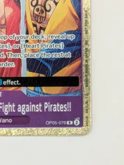 When You're at Sea You Fight against Pirates EN One Piece Foil Stamped Top 32 - Image 5