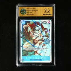 CCG 9.5 GemMint 2025 One Piece JPN Edward Newgate OP13-042 SR - Image 2