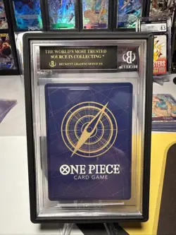 One Piece TCG Edward Newgate ST15-002 SP • BGS BLACK LABEL • POP 14 - Image 2
