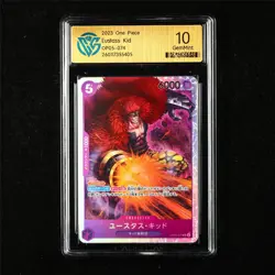 CCG 10 GemMint 2023 One Piece JPN Eustass Kid OP05-074 SR - Image 1