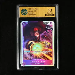 CCG 10 GemMint 2023 One Piece JPN Eustass Kid OP05-074 SR - Image 2