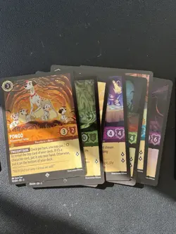 Disney Lorcana Into The Inklands Bundle 1 Legend, 8 SR, 14 Rare, 29 Unc, 56 Com - Image 3