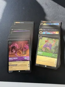 Disney Lorcana Into The Inklands Bundle 1 Legend, 8 SR, 14 Rare, 29 Unc, 56 Com - Image 5