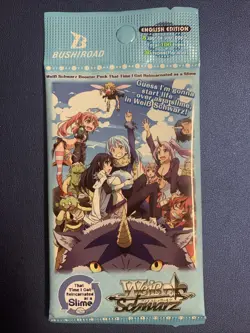 1x New Time I Got Reincarnated Slime VOLUME 1 BOOSTER Pack WEISS SCHWARZ English - Image 1