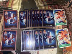 TWO COMPLETE DON SETS: SELLING SEPARATE Red Bull Double Don One Piece Card Game - Image 1