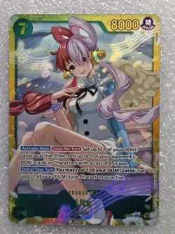 2026 One Piece Card Game Heroines Edition Uta EB03-61 SEC NM Pack Fresh! - Image 1