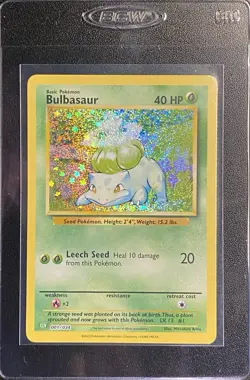 Bulbasaur Holo 001/034 Pokemon TCG Pokemon Trading Card Game Classic Collection - Image 4