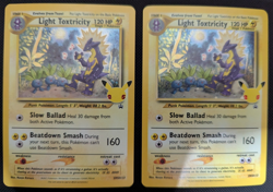 x2 Light Toxtricity Promo SWSH: Sword & Shield Promo Cards 137 NM Anniversary - Image 1