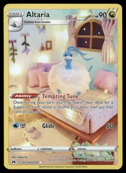 Pokemon Cards Altaria GG19/GG70 Crown Zenith Galarian Gallery Holo NM *2 - Image 1
