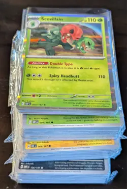 Pokemon SV Obsidian Flames Complete Set C/UC/R/Holo Rare 176 Card Lot - Image 1