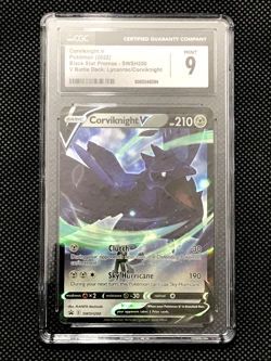 CGC 9 - Corviknight V SWSH200 (Sword & Shield Promo Cards) Holo Graded Pokemon - Image 1