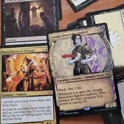 Amalia Life Gain **VAMPIRES** Tribal Custom COMMANDER MAGIC DECK 100 MTG Cards - Image 1