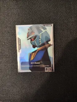 4x SEALED Gundam EX Base English Limited Promo EXBP-001 Gundam Trading Card Game - Image 1