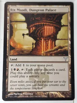 Rix Maadi, Dungeon Palace - Dissension - Magic the Gathering MTG Nice! - Image 1