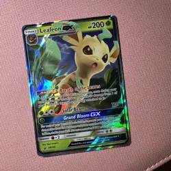 Pokemon TCG Sun & Moon Leafeon GX SM146 Black Star Promo NM - Image 1