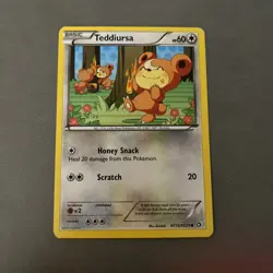 Pokemon Teddiursa RC15/RC25 Legendary Treasures Radiant Collection LP TCG - Image 2