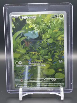 2023 Pokemon SV 151 MEW EN Bulbasaur #166/165 - Image 1