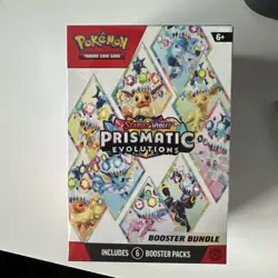 Pokemon TCG: Scarlet & Violet Prismatic Evolutions Booster Bundle Factory Sealed - Image 1