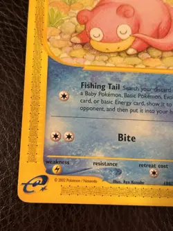Pokemon Slowpoke Aquapolis Regular Non Holo 108/147 - Image 5