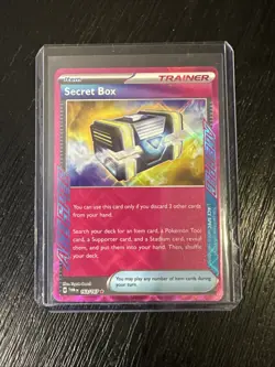 Pokemon TCG Secret Box 163/167 Twilight Masquerade Ace Holo - Image 1