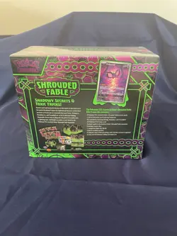 Pokemon Scarlet and Violet Shrouded Fable Factory Sealed, Elite Trainer Box ETB! - Image 3