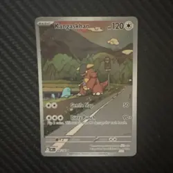 Pokemon TCG Kangaskhan Illustration Rare 204/182 Sv10: Destined Rivals Holo - Image 1
