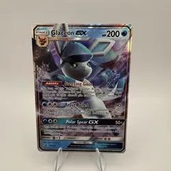 Glaceon GX SM147 Sm Holo Sun & Moon Black Star Promo Pokemon - Image 1