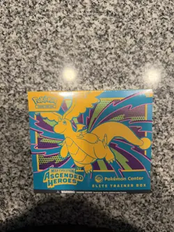 Pokemon TCG - Ascended Heroes Pokemon Center ETB Elite Trainer Box - IN HAND - Image 3
