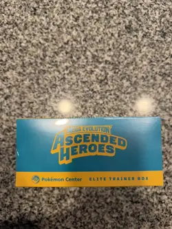 Pokemon TCG - Ascended Heroes Pokemon Center ETB Elite Trainer Box - IN HAND - Image 4