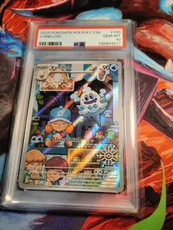 Pokemon Vanillish Holiday Calendar 190/182 Psa10 - Image 1