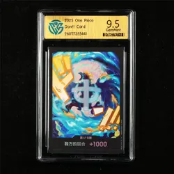 CCG 9.5 GemMint 2025 One Piece CHN Don!! Card - Image 1