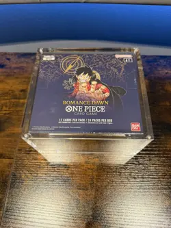 One Piece Romance Dawn OP-01 English Booster Box BLUE BOTTOM Sealed brand new - Image 1